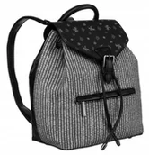 Plecaki - Plecak damski modny plecaczek z klapką miejski pojemny David Jones - miniaturka - grafika 1