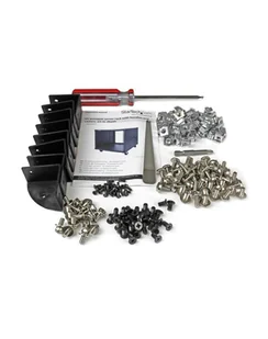 PORTABLE SERVER RACK 9U StarTech.com Mobiles Server Rack mit Griffen rollbarer Serverschrank Netzwerschrank 9HE - Szafy rack - miniaturka - grafika 1