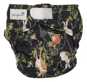 Pieluchy - Pieluszka Z Kieszonką Noc W Lesie 5-15Kg - Rzepy - miniaturka - grafika 1