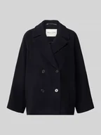 Płaszcze męskie - Kurtka wełniana o kroju regular fit z dwurzędową listwą guzikową - miniaturka - grafika 1