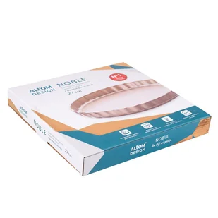 Lumarko Forma Żaroodporna Do Tarty Z Powłoką Non-stick 27 Cm - Formy do ciast - miniaturka - grafika 6