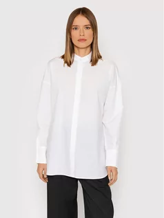 Koszule damskie - Hugo Koszula Emolia 50459072 Biały Relaxed Fit - grafika 1
