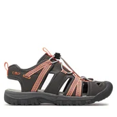 Buty trekkingowe dziecięce - Sandały CMP Theseus 3Q95884 Szary - miniaturka - grafika 1