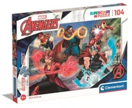 Puzzle - Clementoni Puzzle 104 Brokat The Avengers - - miniaturka - grafika 1