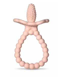 Razbaby Gryzak Soczysta Malina różowy 1 szt. - Gryzaki dla dzieci - miniaturka - grafika 1