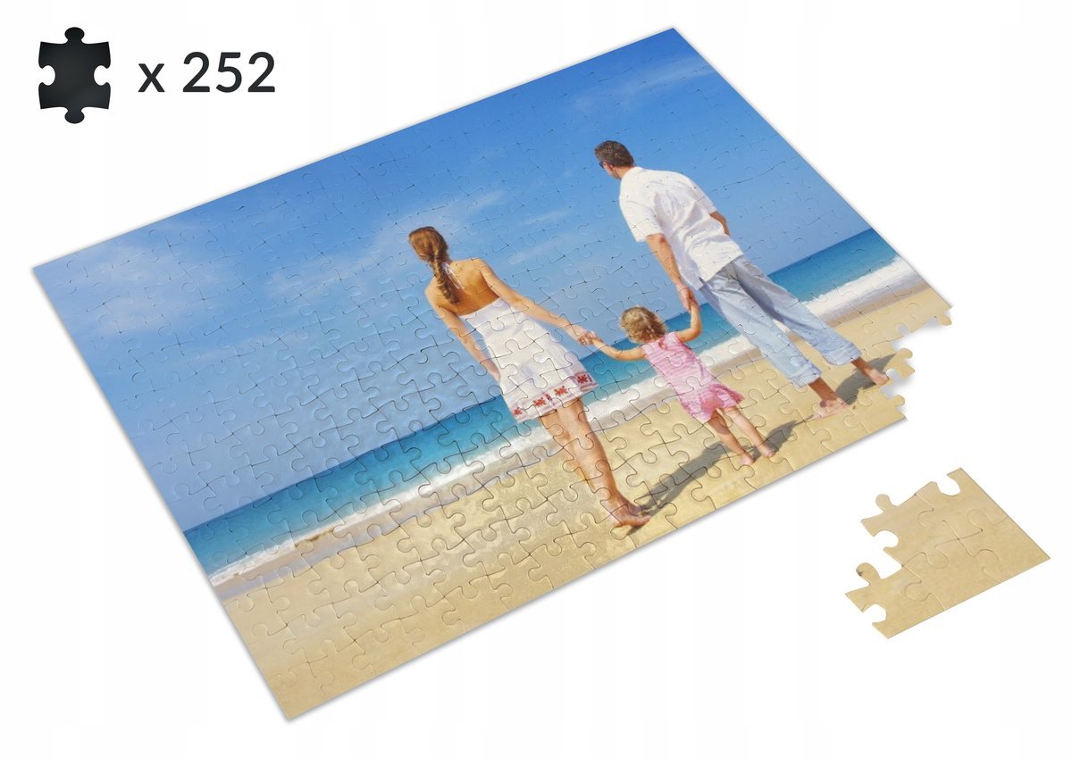 FOTO puzzle ZE ZDJĘCIEM tekst Dzień Kobiet A3 252