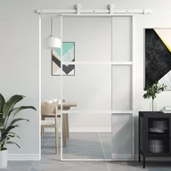 Drzwi wewnętrzne - Drzwi przesuwne, złote, 102,5x205cm, szkło hartowane, aluminium 8721012120402 - miniaturka - grafika 1