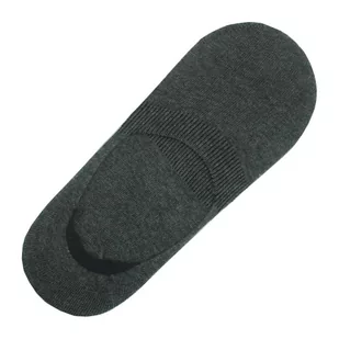 Skarpety stopki niewidoczne szare EM 4 - EM Men's Accessories - Skarpetki męskie - miniaturka - grafika 1