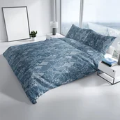 Pościel - Pościel świąteczna Carbotex, 100% bawełny, 160x200 + 2x70x80cm, choinki - miniaturka - grafika 1