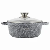 Garnki - Solidny kocioł garnek granitowy z pokrywką 6,5L - miniaturka - grafika 1