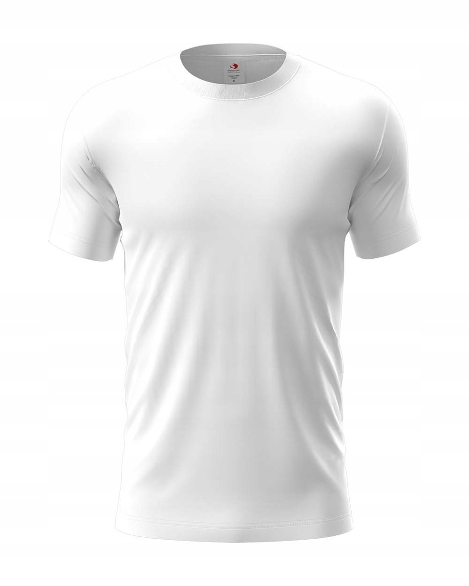 Koszulka męska T-shirt męski Stedman Classic-T Fitted White S