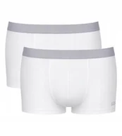 Majtki męskie - Majtki męskie BOKSERKI 2 SZTUKI Sloggi men GO ABC 2.0 Hipster 2P białe XXL - miniaturka - grafika 1