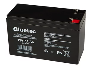 Akumulator żelowy 12V  7.5Ah BLUETEC - Ładowarki i akumulatory - miniaturka - grafika 1