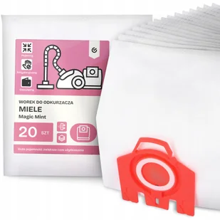 20x Worek do Odkurzacza Miele Magic Mint Syntetyczny Duży Torba Worki G9 - Worki do odkurzaczy - miniaturka - grafika 1