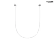 Lampy sufitowe - MOOSEE lampa wisząca LASSO 600 Smart srebrna - miniaturka - grafika 1