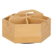 Pojemniki kuchenne - 5five Simply Smart Obrotowe pudełko na herbatę 6 przegród - miniaturka - grafika 1