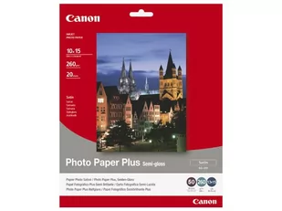 Canon Papier SG201 Photo Paper Plus 10x15 50ark 1686B015 - Papier do drukarek - miniaturka - grafika 1