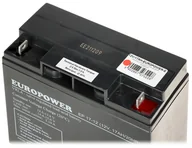 Akcesoria do monitoringu - Akumulator 12V/17AH-EUROPOWER-EP - miniaturka - grafika 1
