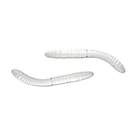 Przynęty - Przynęta LIBRA LURES Fatty D’Worm Tournament 5.5 cm Silver Pearl - miniaturka - grafika 1