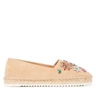 Espadryle damskie - Espadryle Alma En Pena V250277 Beżowy - miniaturka - grafika 1