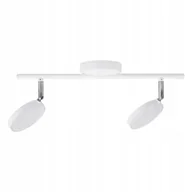 Lampy sufitowe - Polux Listwa 2x5W LED CAPRI 10222B biały SANICO 308276 - miniaturka - grafika 1