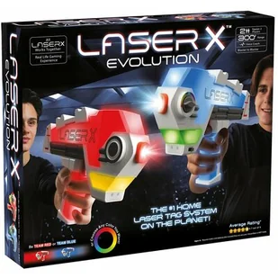 Laser X Evolution blaster zestaw podwójny Nowa - Militaria i wojskowość - miniaturka - grafika 1