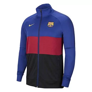 NIKE Fc Barcelona Sezon 2020/21 - Fcb Y Nk I96 Anthem Trk Jktci9259-455 Kurtka dziecięca - Moda i Uroda OUTLET - miniaturka - grafika 1
