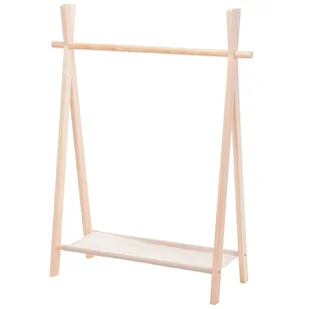 Stojący wieszak na ubrania dla dzieci 86x57x100 cm - Wieszaki i stojaki - miniaturka - grafika 1