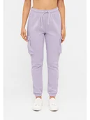 Spodnie sportowe damskie - Bench Spodnie dresowe "Liat" w kolorze fioletowym - miniaturka - grafika 1