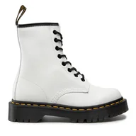 Glany damskie - Glany Dr. Martens Smooth 26499100 Biały - miniaturka - grafika 1