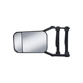Lusterka samochodowe - Carpoint 2414016 Luxe lustro do przyczepy kempingowej, podwójne - miniaturka - grafika 1