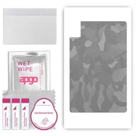 Akcesoria do tabletów i e-booków - folia naklejka skórka strukturalna na TYŁ do TCL Tab 10L Gen 2 - Moro Camo Srebrny - apgo SKINS - miniaturka - grafika 1