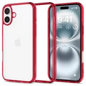 Etui i futerały do telefonów - Spigen Ultra Hybrydowe Etui Kompatybilne z iPhone 6.1 "(2024) - Krystalicznie Czerwony - miniaturka - grafika 1