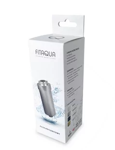 FitAqua Filtr prysznicowy Czarny - Uzdatniacze wody - miniaturka - grafika 2