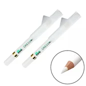 Akcesoria i części do maszyn do szycia - Kreda krawiecka w ołówku, biała (2 szt.) Prym - miniaturka - grafika 1