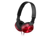 Słuchawki - Sony MDR-ZX310 czerwone - miniaturka - grafika 1