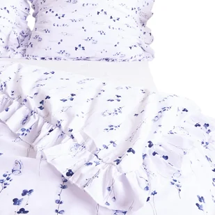 Poszewka Pościel Na Kołdrę Z Falbanką 140X200 Cm Niebieska Łączka - Pościel Poszewka Pościel Na Kołdrę Z Falbanką 140X200 Cm Niebieska Łączka - Pościel - miniaturka - grafika 1