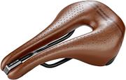 Siodełka rowerowe i akcesoria - Selle ITALIA Siodło ITALIA NOVUS BOOST GRAVEL HERITAGE SUPERFLOW S (id match - S3) TI 316 Tube 7, fibra-tek, 255g brąz (NEW) A-SIT-080H3020KC005 - miniaturka - grafika 1