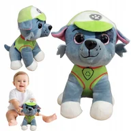 Maskotki i pluszaki - Rocky Piesek Maskotka Pluszak Przytulanka Patrol Miś Pies Przyjaciel 23cm - miniaturka - grafika 1