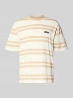 Koszulki męskie - T-shirt z detalem z logo - miniaturka - grafika 1