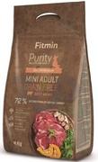 Sucha karma dla psów - Fitmin Dog Purity Grein Free Adult Mini Beef 4 kg - miniaturka - grafika 1