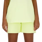 Spodnie sportowe damskie - Spodenki New Balance WS41508LLT - zielone - miniaturka - grafika 1