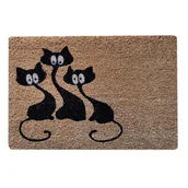 Wycieraczki - Wycieraczka gumowo-kokosowa TUCAN 40 x 60 cm wz11 - miniaturka - grafika 1