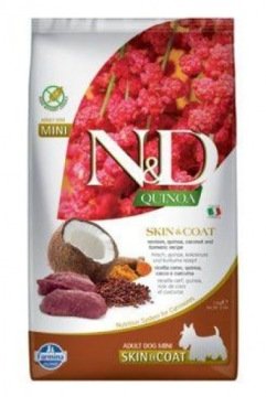 Farmina N&D Quinoa Dog Skin&Coat Adult Mini venison coconut 2.5 kg