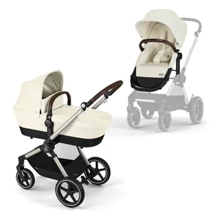 Cybex Eos Lux TPE wózek wielofunkcyjny 2w1 Seashell Beige - Wózki dziecięce - miniaturka - grafika 1