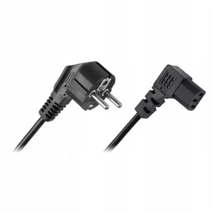 Kabel sieciowy komputerowy kątowy 1,5m - Kable - miniaturka - grafika 1