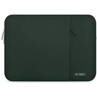 Etui na laptopa TECH-PROTECT Sleevy 13-14 cali Ciemnozielony - Torby na laptopy - miniaturka - grafika 1