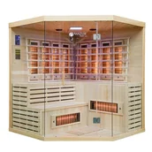 Sauny - Sauna na podczerwień 180X180X200CM MO-EA4CR Infrared Mazur - miniaturka - grafika 1