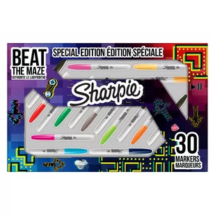 Zestaw markerów Sharpie Maze Fine 30 sztuk - Markery permanentne - miniaturka - grafika 1