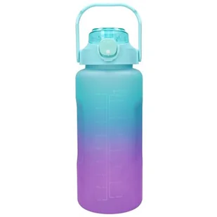 EXTRALINK BUTELKA MOTYWACYJNA BIDON NA WODĘ 2000ML ZIEL-FIOLET BUT-190 - Księgarnia OUTLET - miniaturka - grafika 1